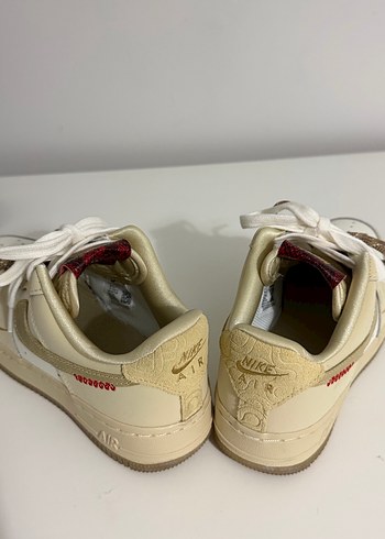Nike Airforce Bej Kadın Spor Ayakkabı - Görsel 11