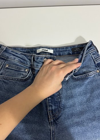 s Beden Mavi Jean Kadın Denim Pantolon