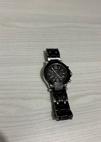  Beden gri Renk Momentus TM239 siyah gümüş erkek kol saati