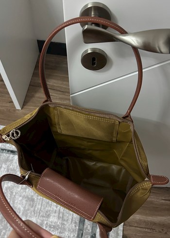 Long champ yagyesil canta - Görsel 6