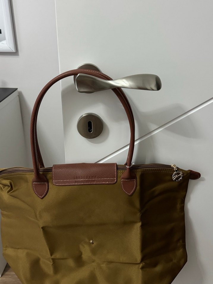 Long champ yagyesil canta - Görsel 4