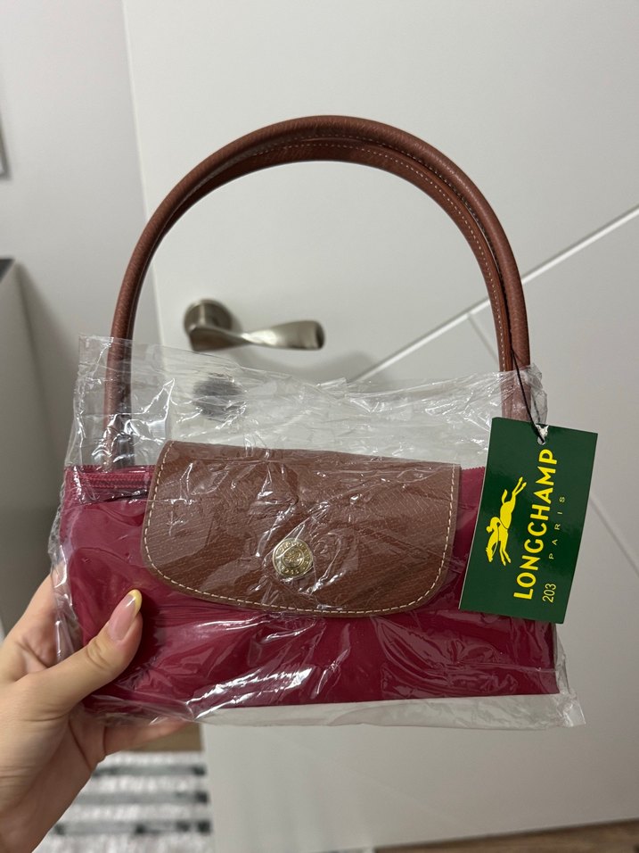 Long champ bordo çanta - Görsel 2