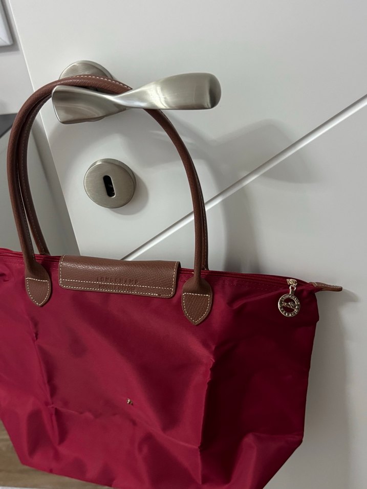 Long champ bordo çanta - Görsel 5