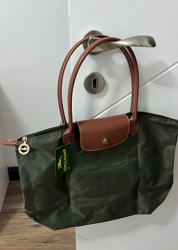 Long champ haki çanta - Görsel 4