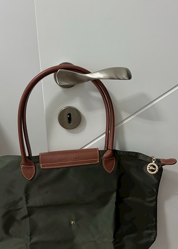 Long champ haki çanta - Görsel 6