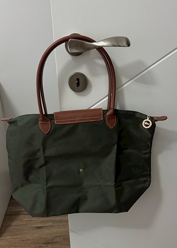 Long champ haki çanta - Görsel 5