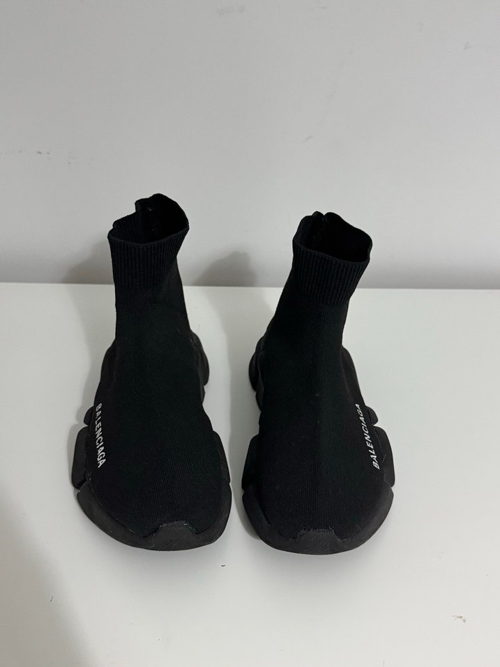 Balenciaga Siyah Platform Kadın Spor Ayakkabı - Görsel 4