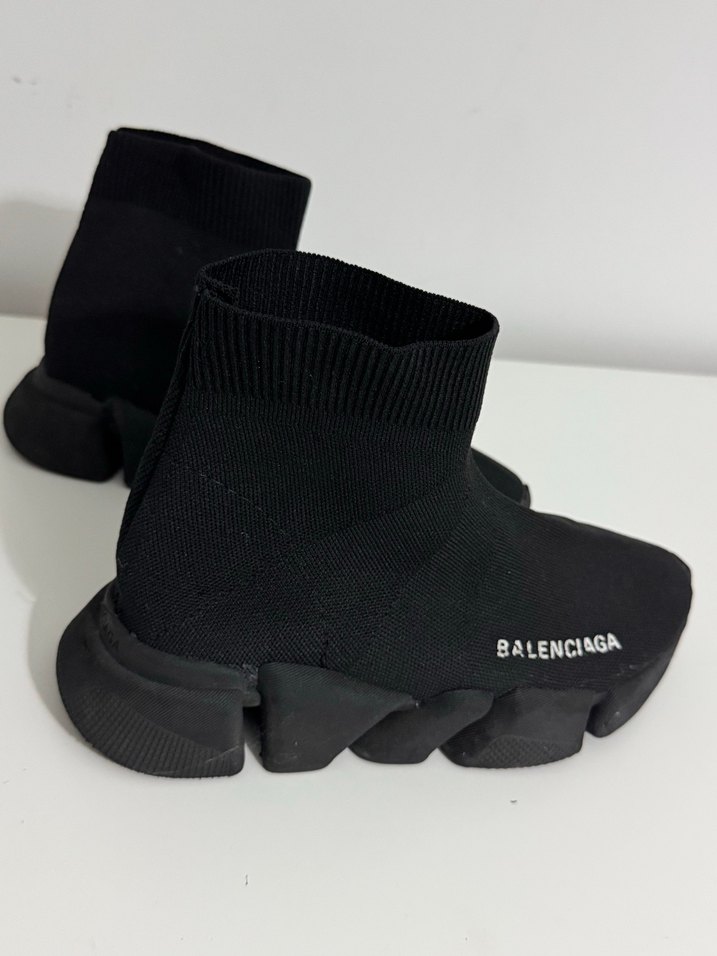 Balenciaga Siyah Platform Kadın Spor Ayakkabı - Görsel 3