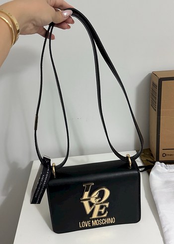 Love Moschino Deri Kadın Çanta - Görsel 10