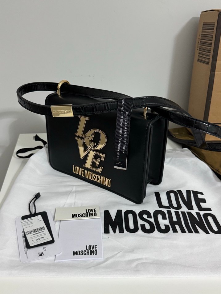 Love Moschino Deri Kadın Çanta - Görsel 5
