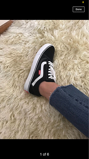 36 Beden siyah Renk vans oldshool