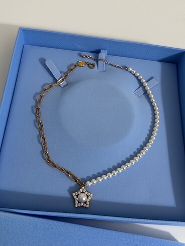 swarovski Swarovski Kristal inci kolye
