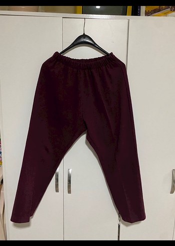 Bordo Süet Düğmeli Kadın Blazer Ceket - Görsel 5