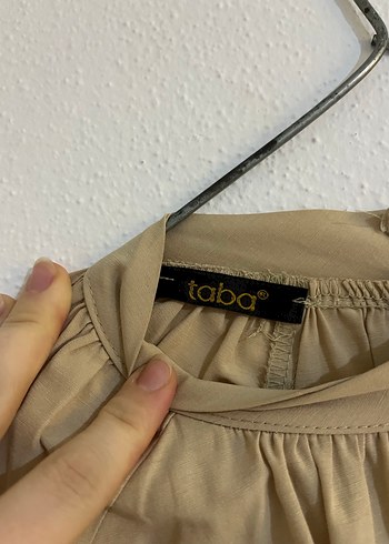 Bej Piliseli tunik, Uzun Kollu - Görsel 3