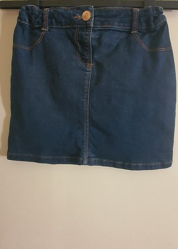 Kız Çocuk Lacivert Denim Etek