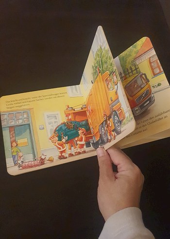 Heute kommt das Müllauto - Almanca Çocuk Kitabı - Görsel 4