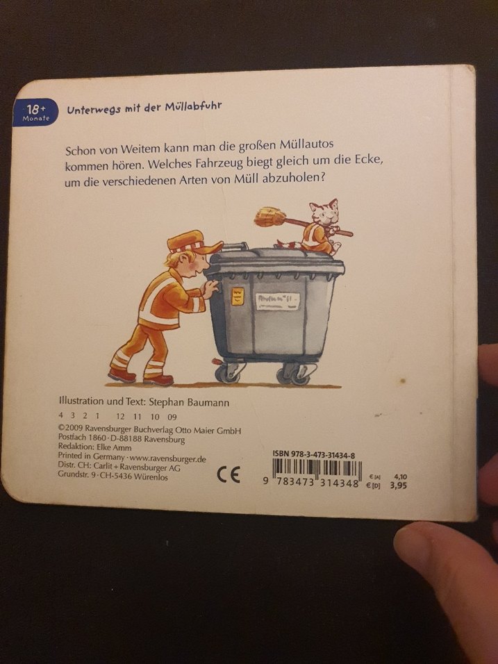 Heute kommt das Müllauto - Almanca Çocuk Kitabı - Görsel 2