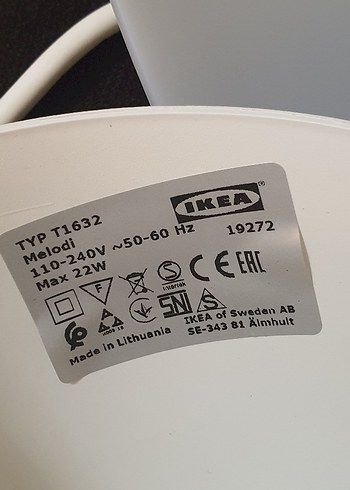 İkea Melodi Modern Sarkıt Lamba Abajuru - Görsel 6