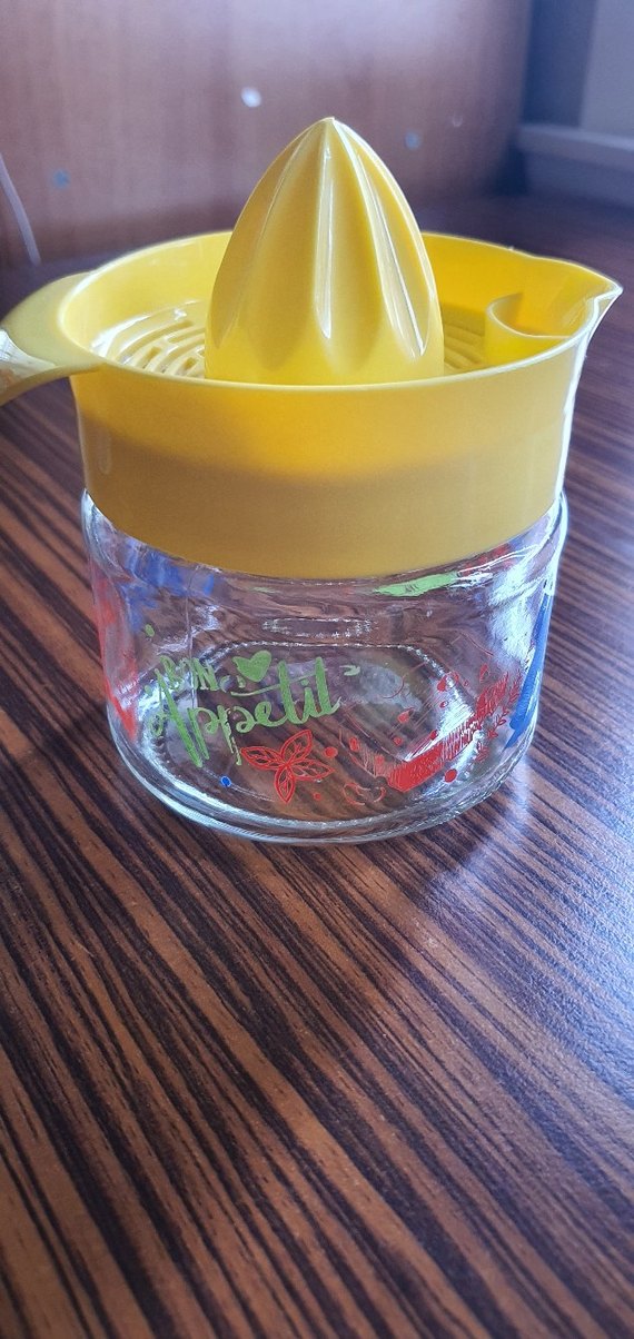 Cam Sirkelik Yağlık ve Limon sıkacağı - Görsel 5