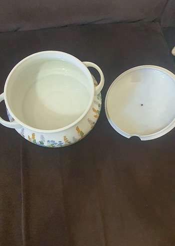 Vintage Alman porseleni çorbalık - Görsel 8