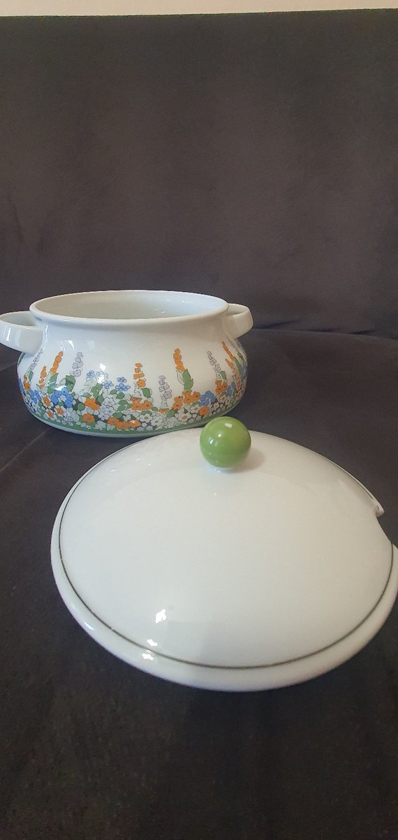 Vintage Alman porseleni çorbalık - Görsel 5