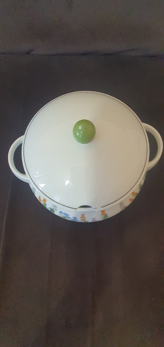 Vintage Alman porseleni çorbalık - Görsel 4