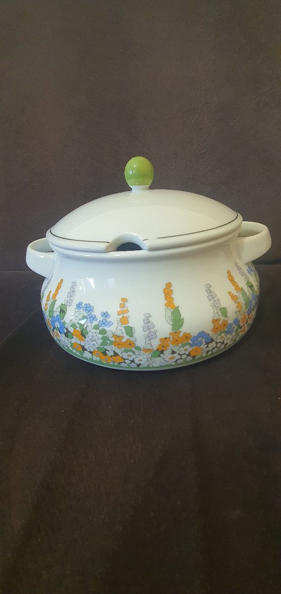 Vintage Alman porseleni çorbalık - Görsel 2