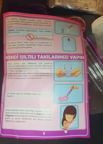 Kristal Takılar Bilim Seti Clementoni - Görsel 8