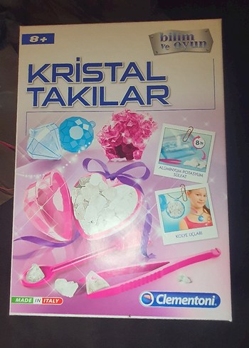 Kristal Takılar Bilim Seti Clementoni - Görsel 7