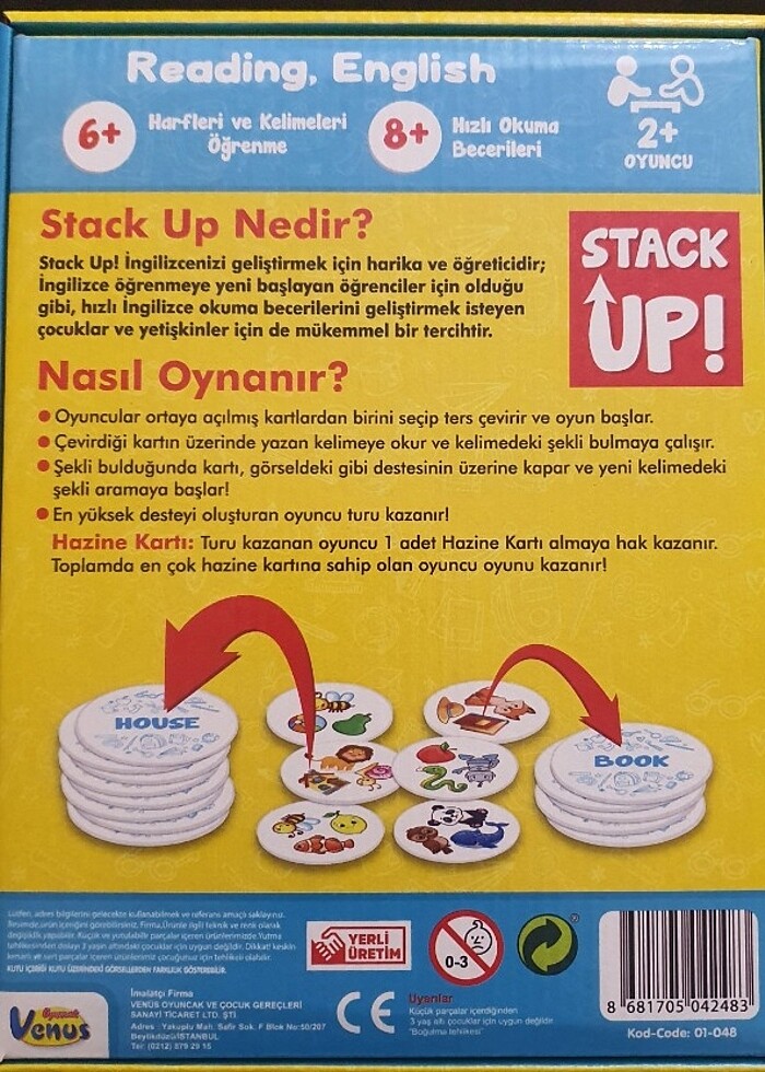 Stuck UP İngilizce oyun - Görsel 4