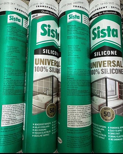 SİSTA SİLİKON 4 adet