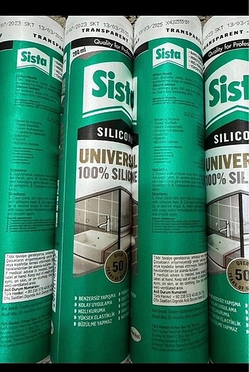 SİSTA SİLİKON 4 ADET