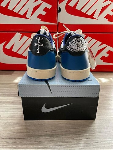 Nike NİKE TRAVİS SCOOT BLUE UNİSEX SNEAKER