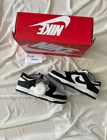 38 Beden siyah Renk NİKE SB DUNK PANDA UNİSEX SNEAKER