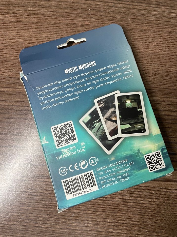 Askeri Üste Cinayet Dedektif Kart Oyunu - Görsel 2