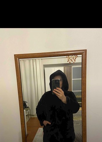 Trendyol & Milla Kadın Siyah peluş mont