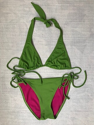 Fıstık yeşili bikini