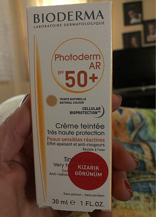 Bioderma Bioderma photoderm AR hassas cilt rrnkli spf 50 güneş koruyucu