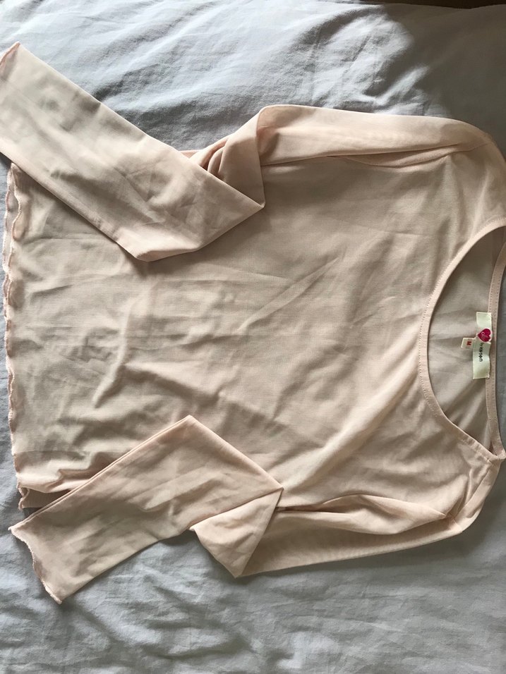 Toz Pembe Tül Üst - Görsel 2