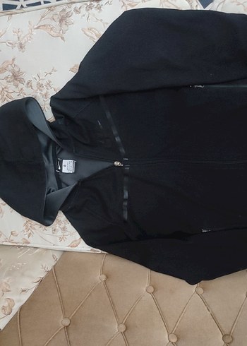 Kapüşonlu Siyah Erkek Çocuk Sweatshirt - Görsel 6