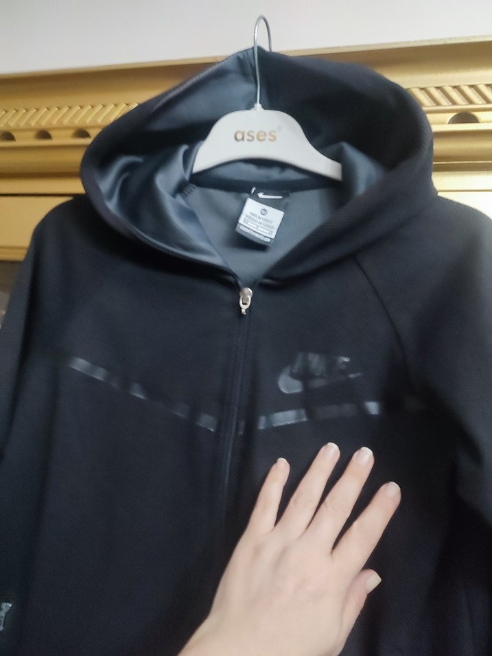 Kapüşonlu Siyah Erkek Çocuk Sweatshirt - Görsel 3