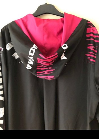 Siyah Uzun Fermuarlı Kadın Yağmurluk - Görsel 17