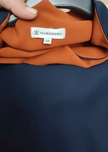 Uzun Kollu Drapeli Kadın Bluz - Görsel 5