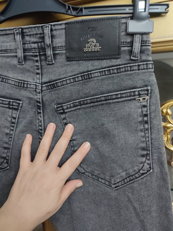 Gri Regular Fit Denim Jeans - Görsel 3