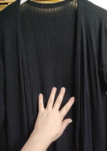 Uzun Kollu Siyah Kadın Takım Elbise - Görsel 3