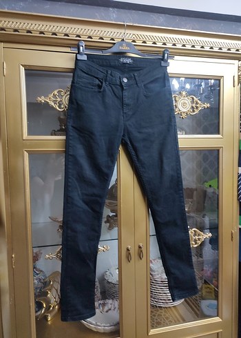 Siyah Regular Fit Erkek Kot Pantolon - Görsel 2