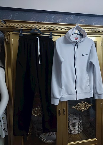 unitex Gri Kapüşonlu Fermuarlı Eşofman Takımı - Görsel 3