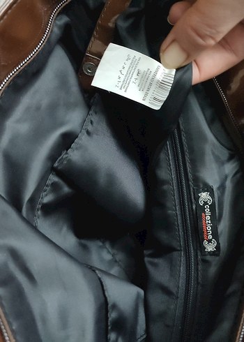 Kahverengi Tokalı Kadın Çanta - Görsel 5