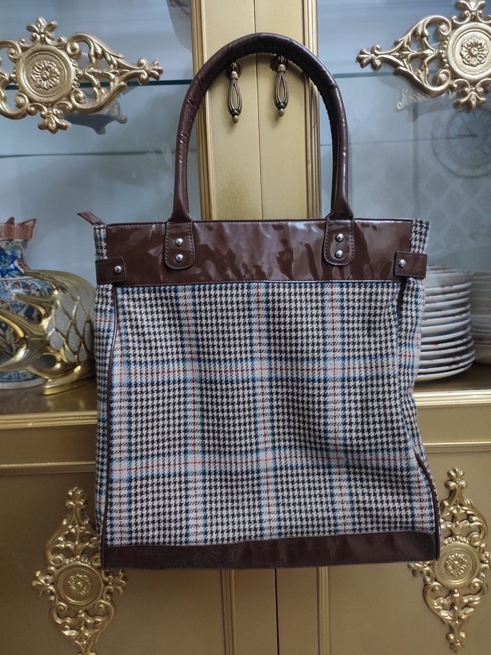 Kahverengi Tokalı Kadın Çanta - Görsel 3