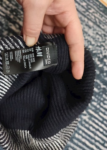 Gri Çizgili unitex Bere - Görsel 3